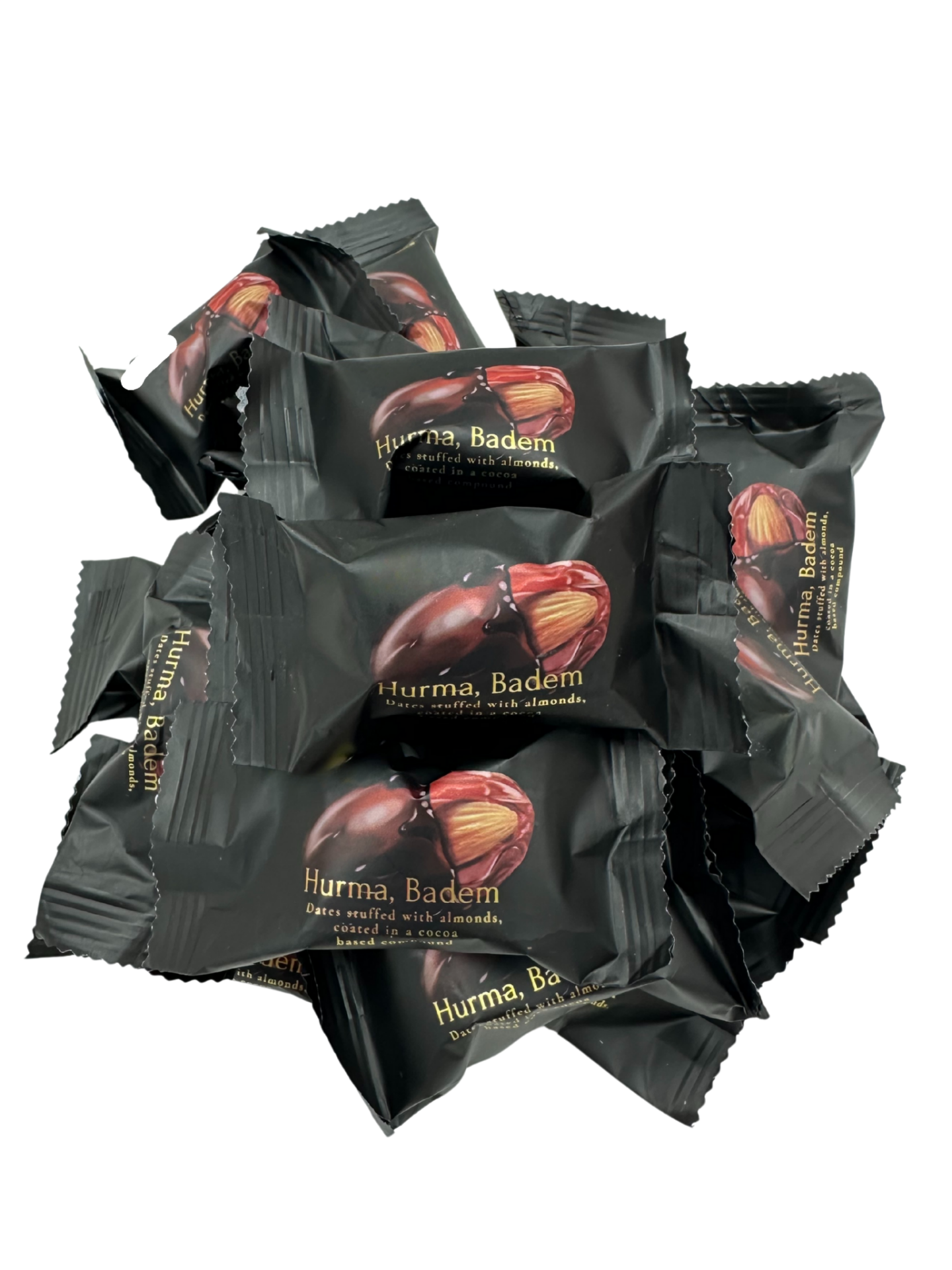 BİTTER ÇİKOLATA KAPLI BADEMLİ HURMA