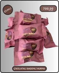 ÇİLEK ÇİKOLATA KAPLI BADEMLİ HURMA