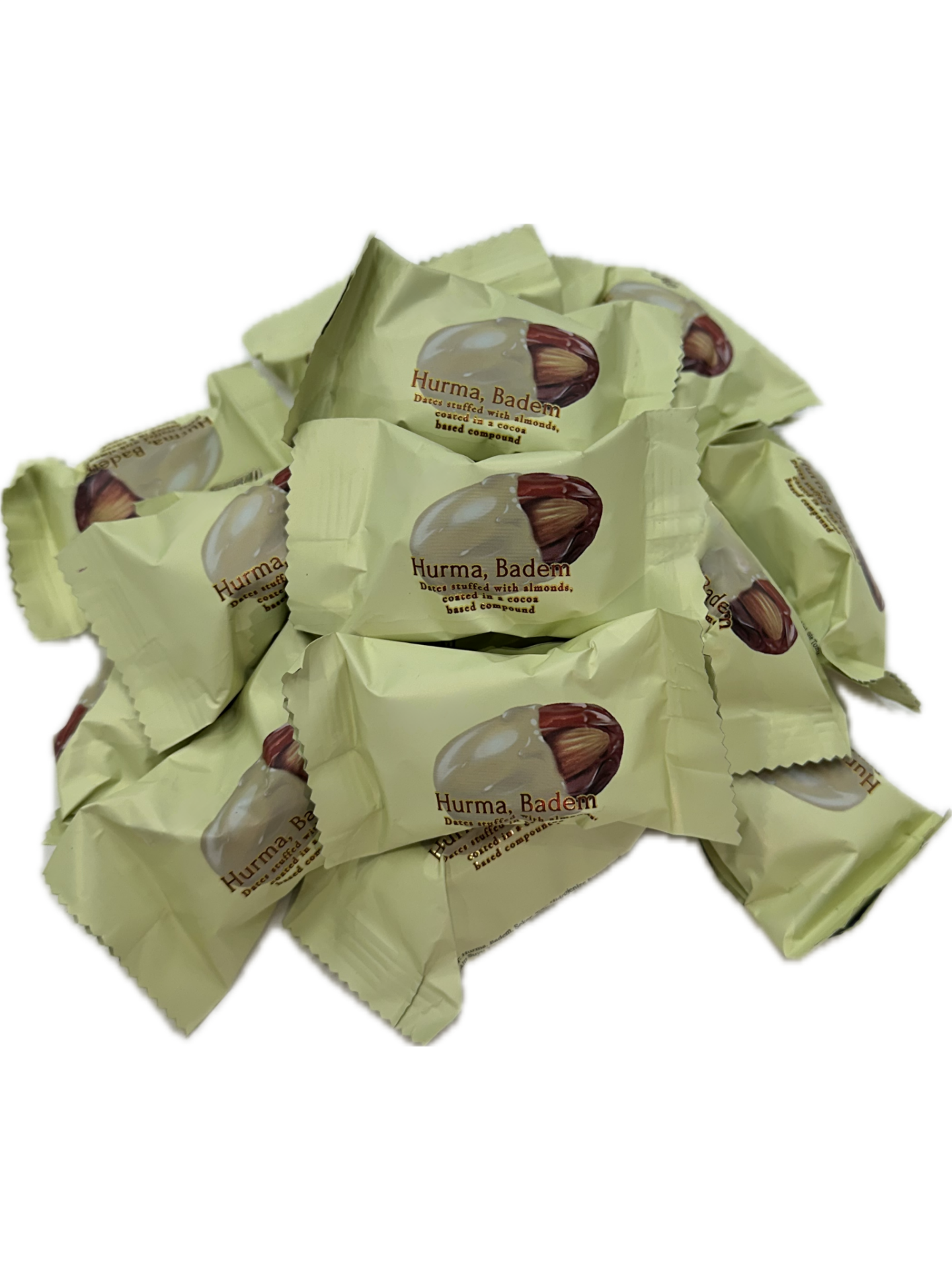 BEYAZ ÇİKOLATA KAPLI BADEMLİ HURMA